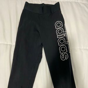 Adidas Logo Black Leggings